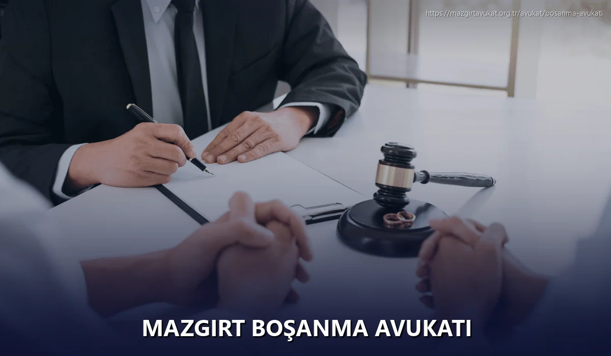 Mazgirt Boşanma Avukatı