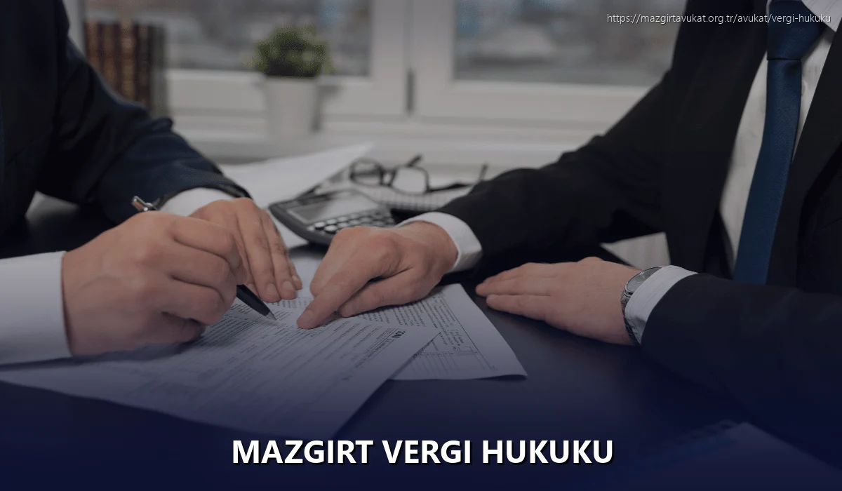 Mazgirt Vergi Hukuku